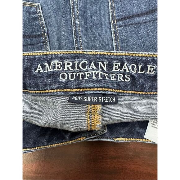 American Eagle 360 Super Stretch Hi-Rise Jegging Jeans Size 6 - Picture 5 of 8